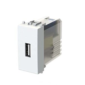 Presa USB 2A Compatibile Vimar Plana